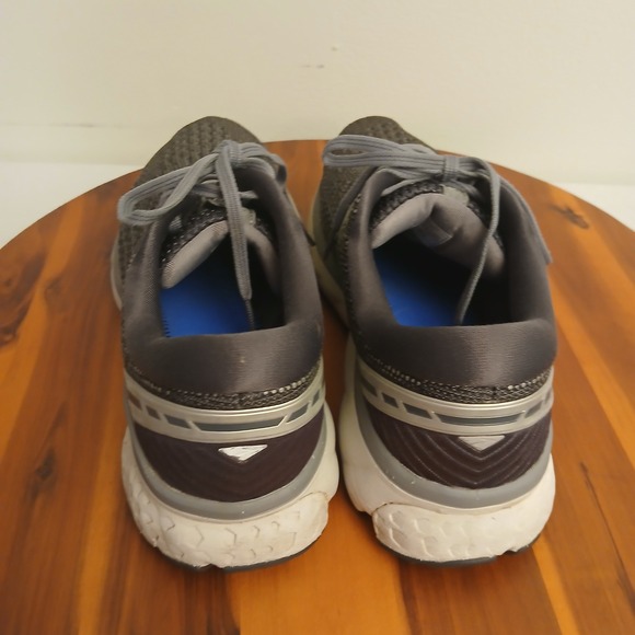 Brooks Ghost 11 Men's Running Shoes Gray Size 9.5 Medium D Sneakers 1102881D003 - Picture 4 of 10